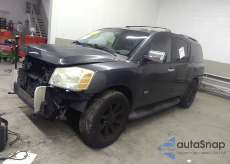 2007 Nissan Armada Le z USA, uszkodzony, nr VIN 5N1BA08C27N701491